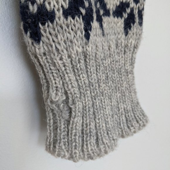 🇨🇦 Vintage Canknit Vancouver-Made Wool Sweater Made in Canada - Picture 3 of 7